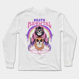 Death Meowtal Long Sleeve T-Shirt